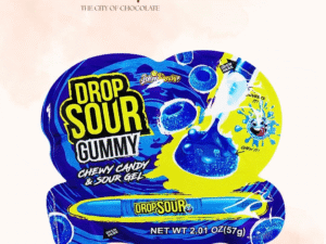 johny Drop Sour Blueberry Gummy