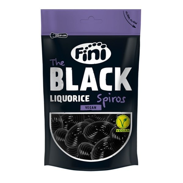 Fini Liquorice Spiros180g