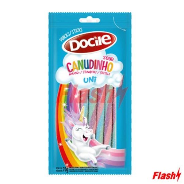 Docile Canudinha Unicorn 70gm