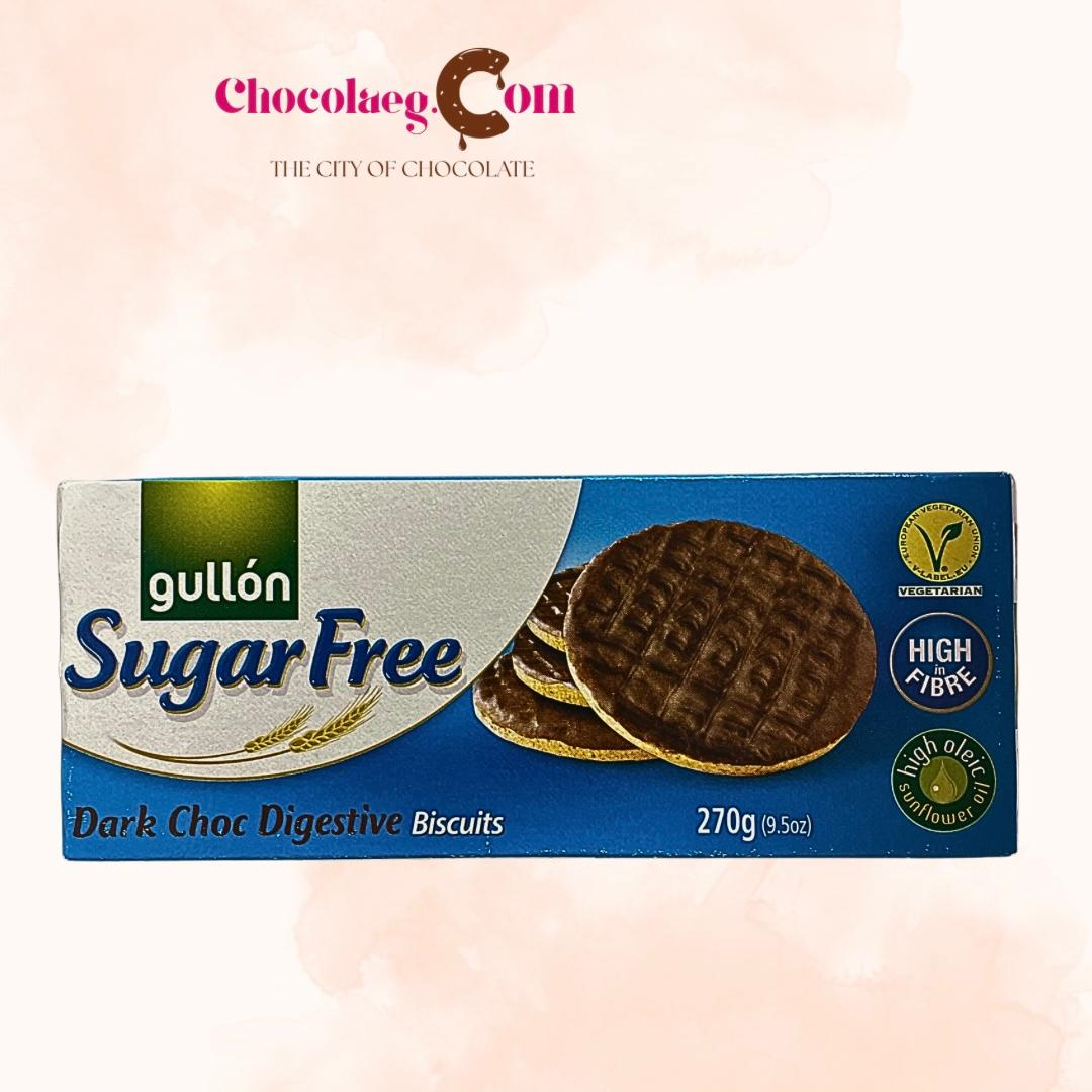 Gullon Dark Choco Digestive Sugar Free 270g