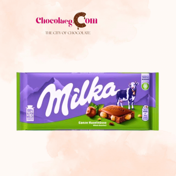 Milka Whole Hazelnut 100 gm