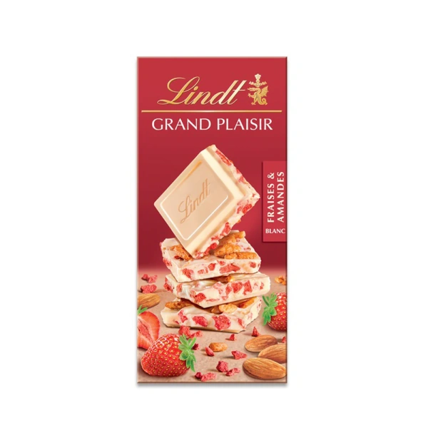 Lindt Grand Plaisir White Strawberry 150g