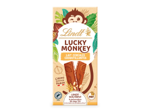 Lindt Lucky Monkey Crispy 100g