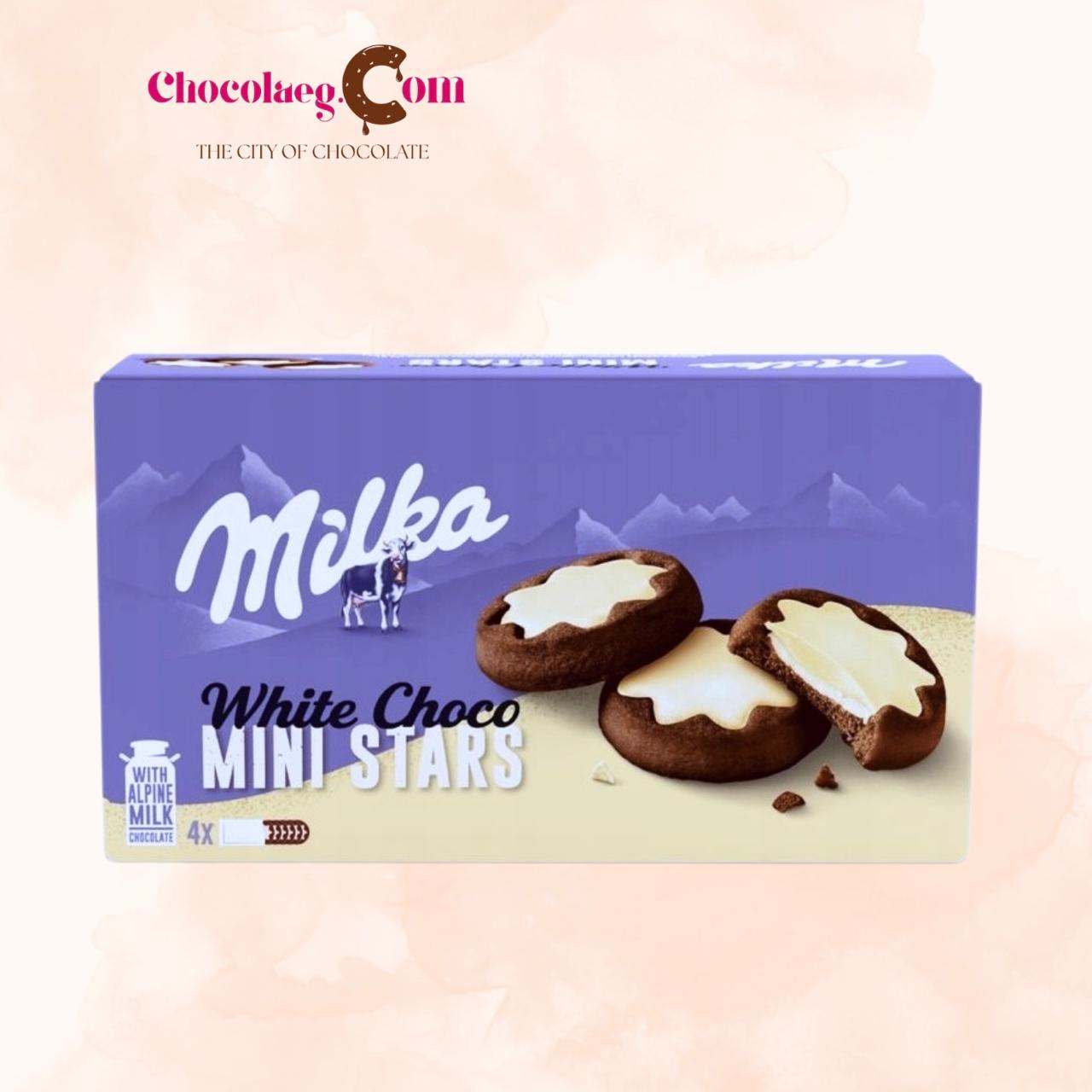 Milka White Mini Stars 150g