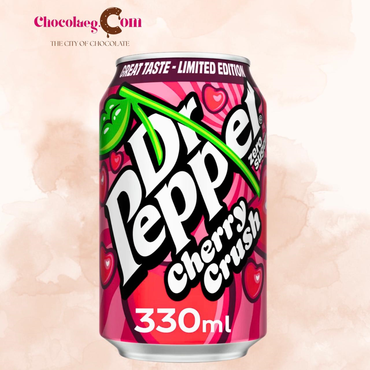 Dr Pepper Cherry Crush Zero Sugar 330ml