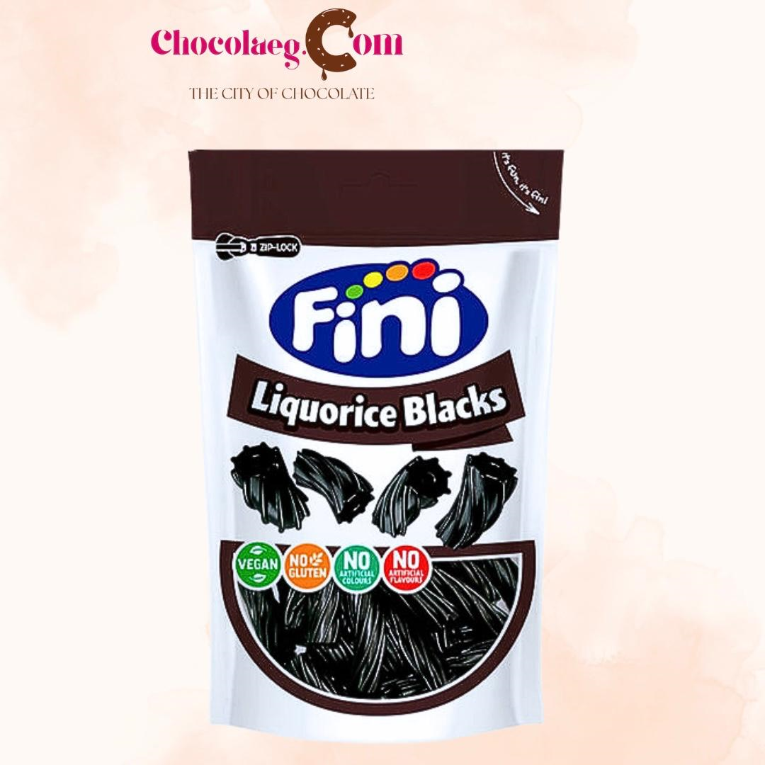 Fini Liquorice Black 180g
