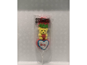 Marshmallow Bear Lollipop