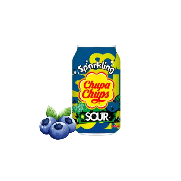 Chupa Chups Sour Blueberry