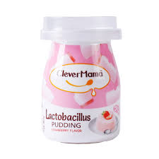 Clever Mama Lactobacillus Pudding Strawberry 85g