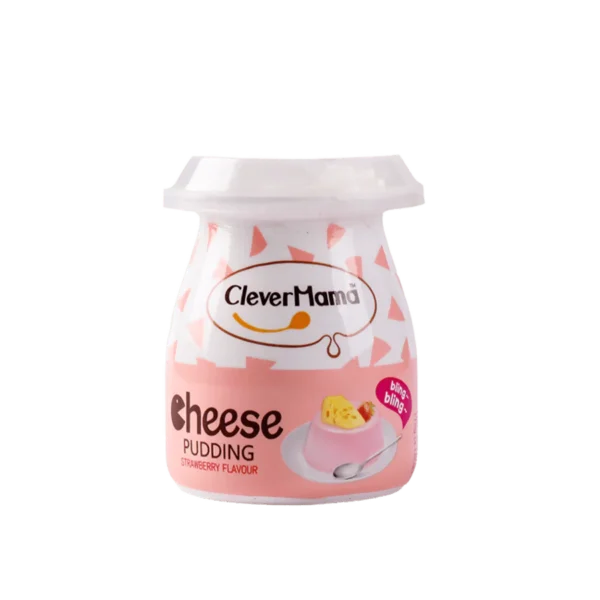 Clever Mama Cheese Pudding Strawberry 85g