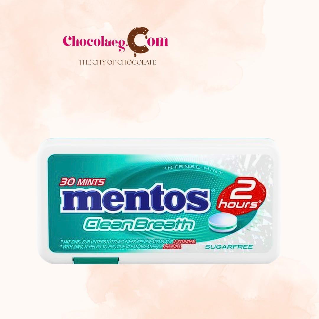 Mentos Clean Breath Intense Mint 21g