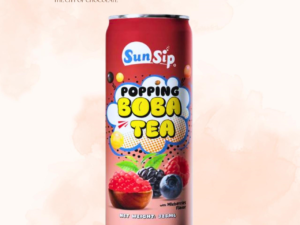 Sun Sip Mixberries Popping Boba 325ml
