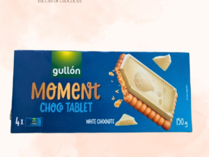 Gullon Moment White Choco Tablet 150g