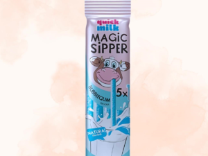 Quick Milk Bubble Gum Magic Sipper