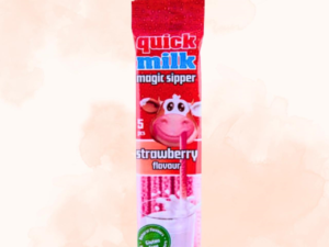 Quick Milk Strawberry Magic Sipper