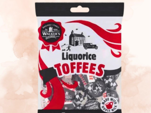 Walkers Liquorice Toffees 150g