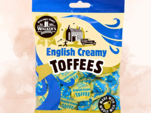 Walkers English Creamy Toffeea 150g