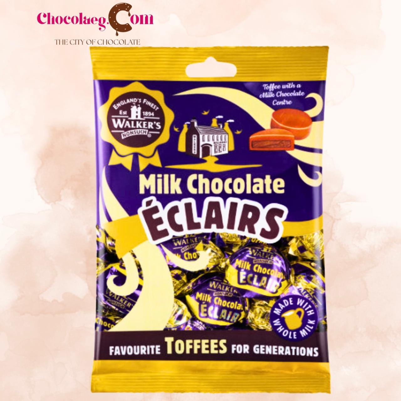 Walkers Milk Chocolate Eclairs 150g