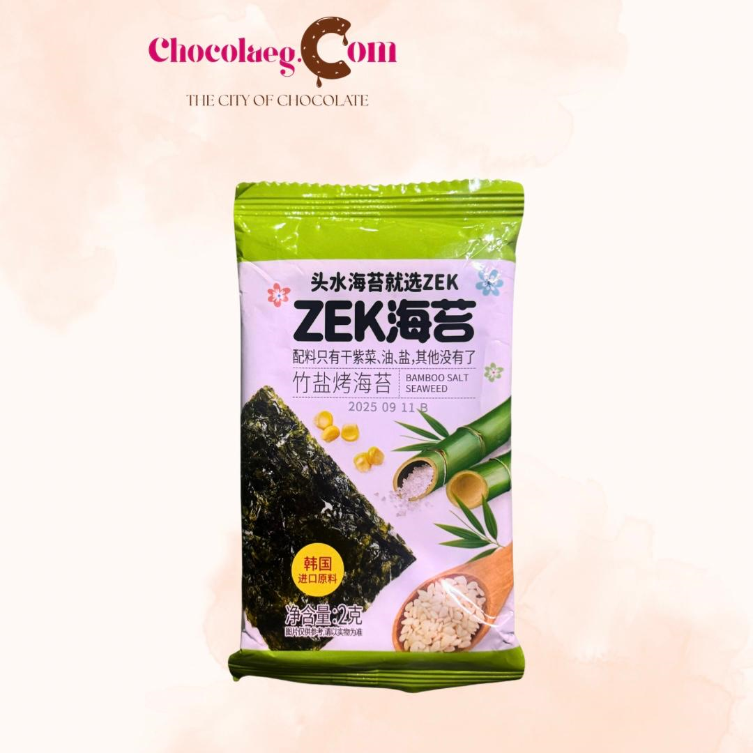 ZEK Bamboo Salt Seaweed 2g