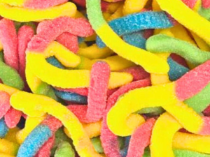 Candy Sour Worms Kilo