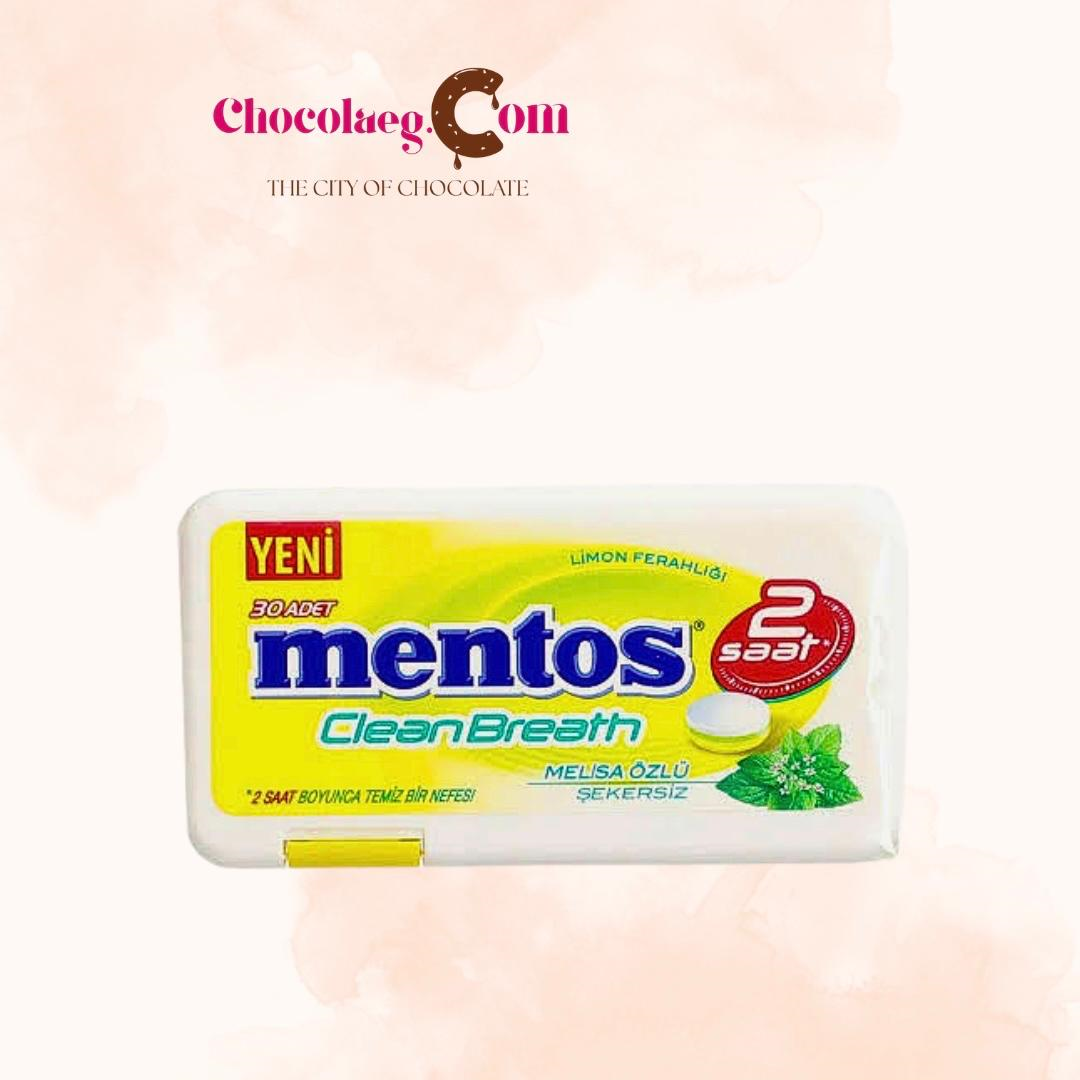 Mentos Clean Breath Lemon 21g