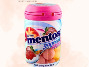 Mentos Yoghurt Strawberry 90g