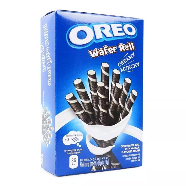 Oreo Wafer Rolls Vanilla