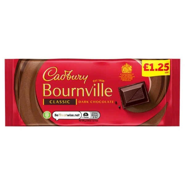 Cadbury Bournville 100g