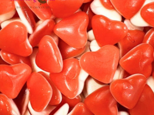 Candy Strawberry Heart Kilo
