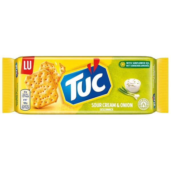 Tuc Sour Cream & Onion 100g