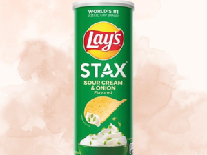 Lays Stax Sour Cream & Onion 100g