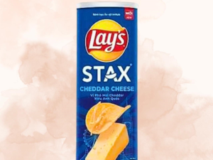 Lays Stax Cheddar Cheese 100g