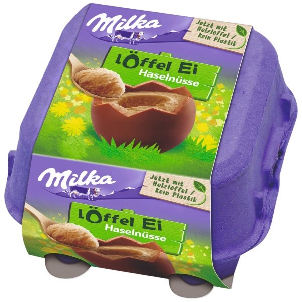 Milka Spoon Hazelnut Egg