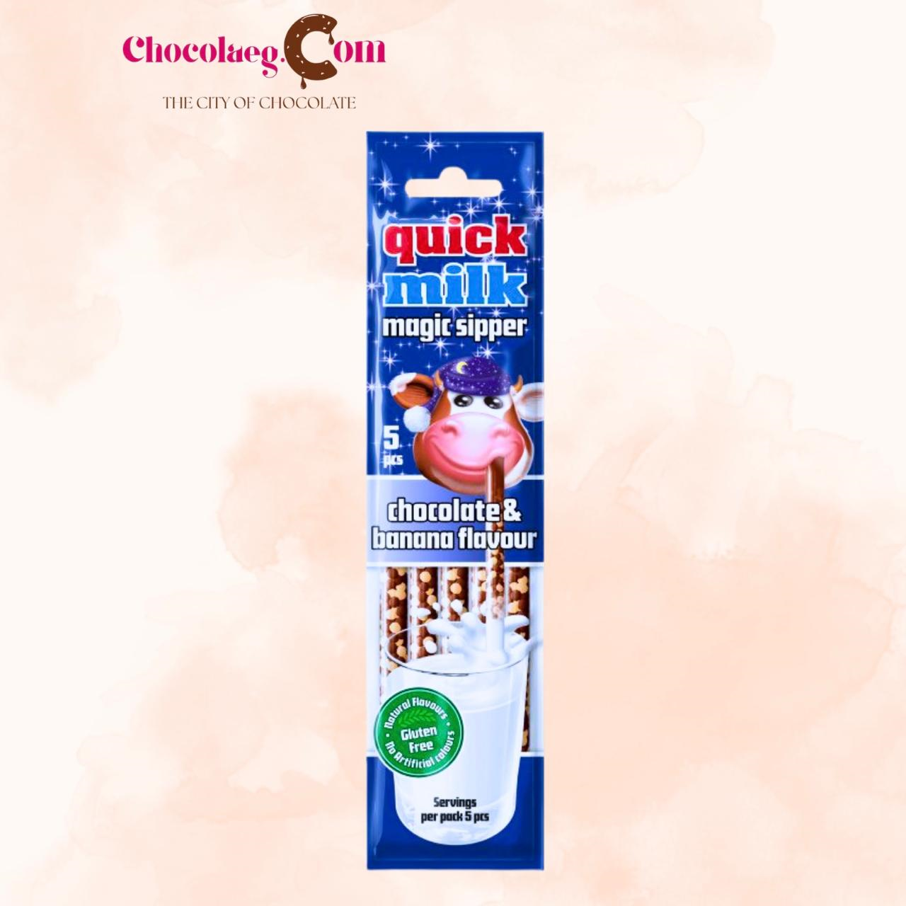 Quick Milk Chocolate & Banana Magic Sipper