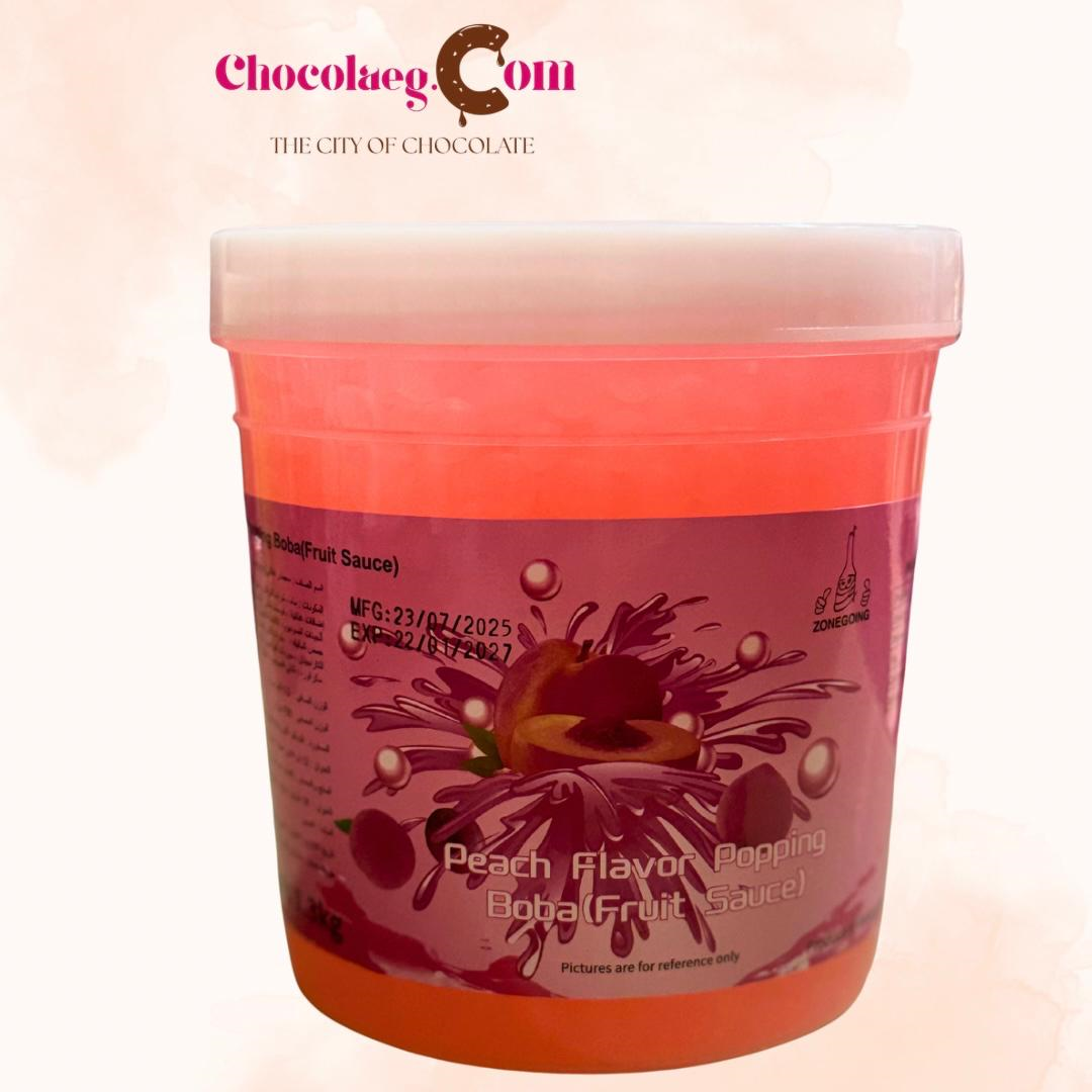 Popping Boba Peach 1,300kg