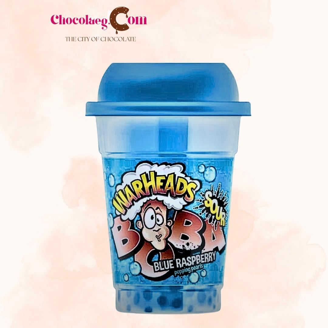 WarHeads Sour Blueberry Boba 400ml