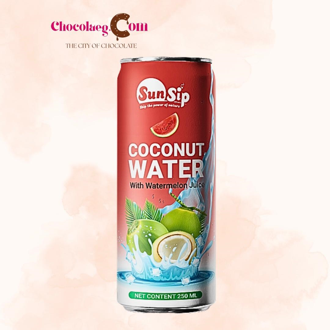 Sun Sip Watermelon Coconut Water 325ml