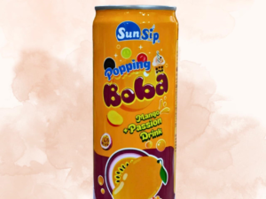 SunSip Popping Boba Mango Passion 325ml