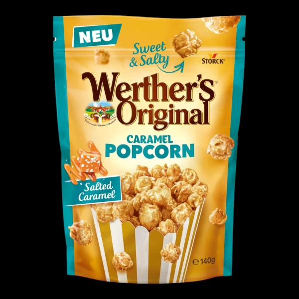 Werther Pop Corn Salted Caramel 140g