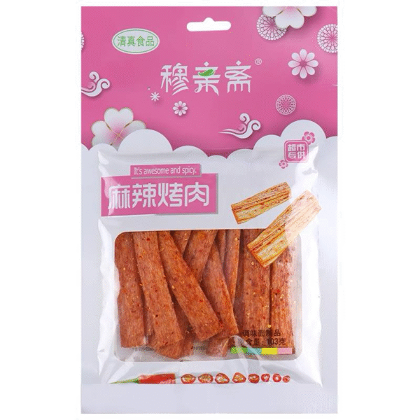 Latiao Muqinzai Spicy Beef Jerky