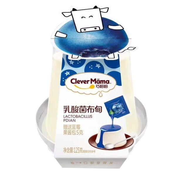 Clever Mama Lactobacillus Blueberry Pudding 125g