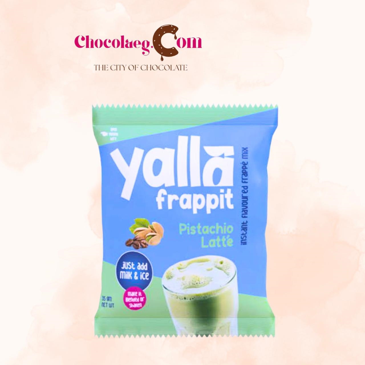 Yalla Frapp It Pistachio Latte