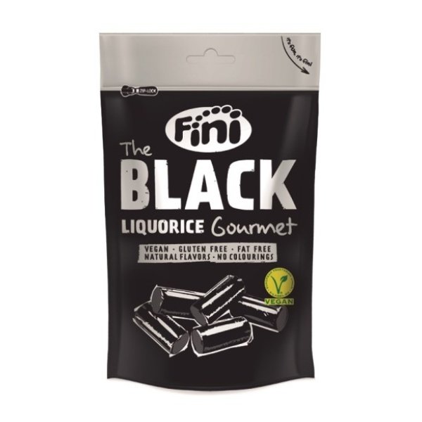 Fini Liquorice Black Gourmet 180g