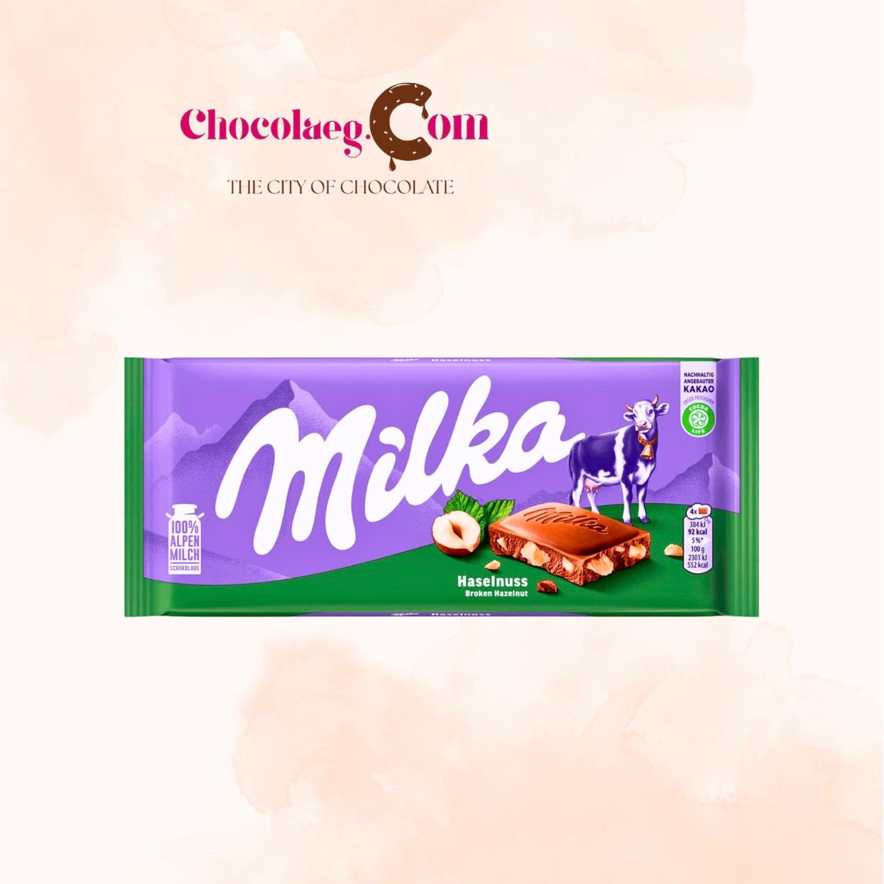 Milka Hazelnuts Pieces 90g