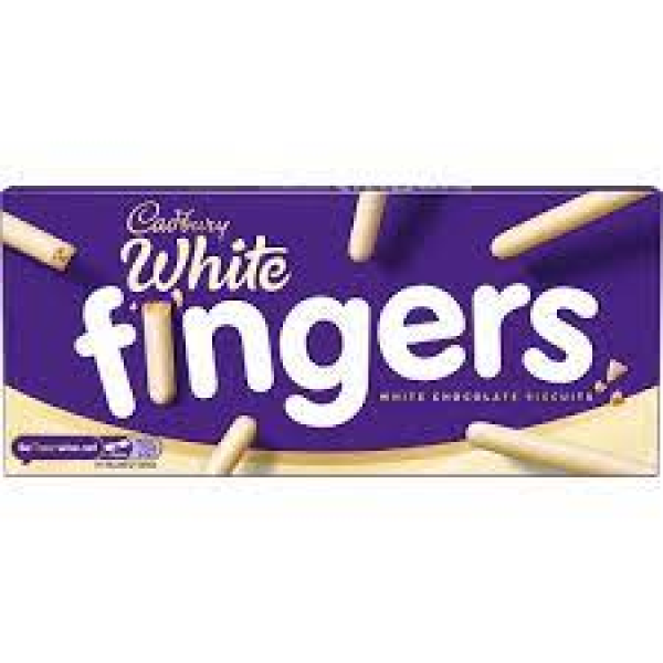 Cadbury White Fingers 114g