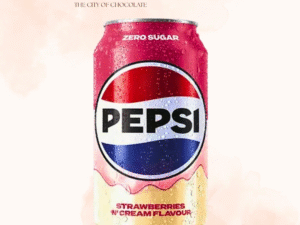 Pepsi Strawberry N Cream 330ml