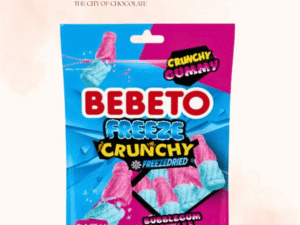 Bebeto Freeze Crunchy Bubble Gum Bottles
