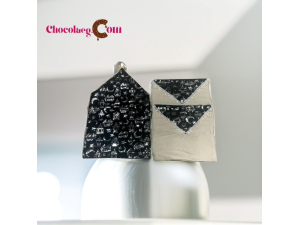 Table Cover + Two Pillows Black