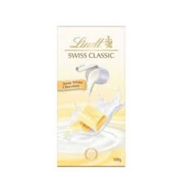 Lindt Swiss White 100g