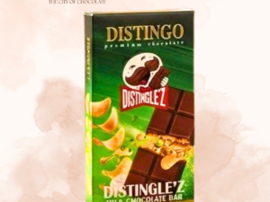 Distingo Chocolate With Sour Cream Chips 140g